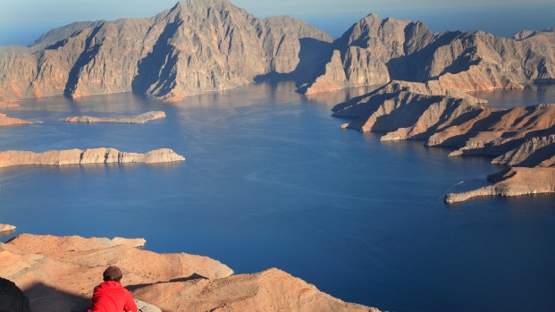 randonnée au sommet de Sham au Musandam