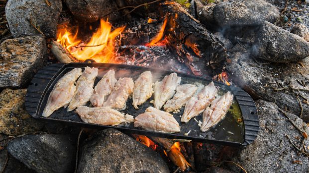 Pierre Fijalkowski Norvege le poisson cuit au feu de bois