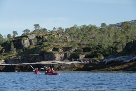 Voyage rando kayak en Norvege - Naturkajak02